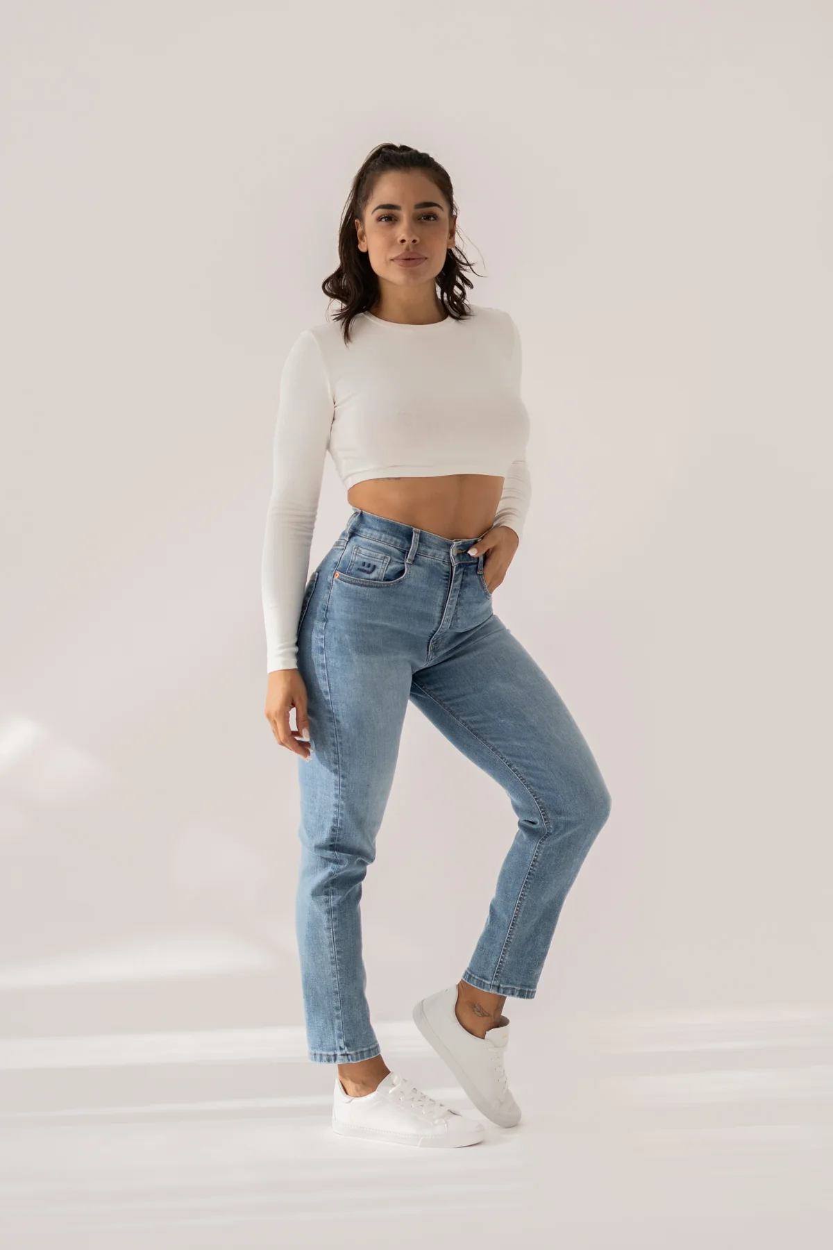 MOM HIGH RISE - LIGHT BLUE - Image 6